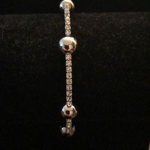 Merx Jewelry - Merx Silver/Crystal Bracelet Merx Jewelry - Merx Silver/Crystal Bracelet